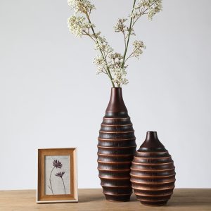 創意樹脂客居客廳臥室插花大線圈花樽花瓶裝飾擺飾